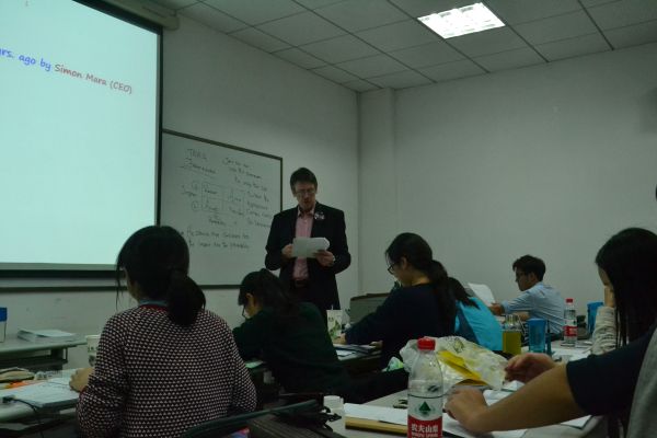会计明日之星计划：ACCA资深专家Peter Plant应邀来公司授课